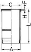 WILMINK GROUP Silindrihülss WG1021819